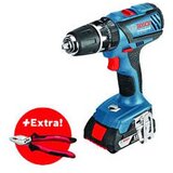 Bosch akumulatorska bušilica gsb 18-2 li plus (2 x 2,0 ah) + wiha kombinovana klešta 0615990K2R | ePonuda.com