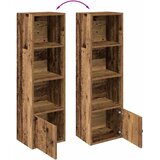  Regal za knjige boja starog drva 31x24x102 cm drveni | shoptok.hr