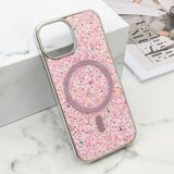  Futrole glam glow magsafe za iphone 15 (6.1) roze ( F121189 ) | ePonuda.com