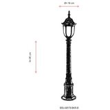 Opviq Vanjska lampa BSU-68178-BKR-B, 95 cm, Podna, IP65, E27, 60W, Smeđa | Eponuda.ba