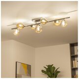  Brilagi - LED plafonski luster MILLA 7xG9/3W/230V crni hrom/zlatna | Eponuda.com