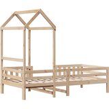  Okvir kreveta s krovom 75x190 cm masivna borovina | shoptok.hr