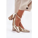 Maciejka Leather Heeled Shoes | Shoptok.si