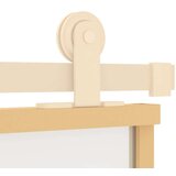  Drsna vrata zlata 102,5x205 cm mat ESG steklo in aluminij, (20983222) | Shoptok.si