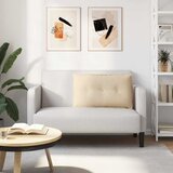  Jastuk za leđa Krema 80 x 50 cm Mikrofiber tkanina | shoptok.hr