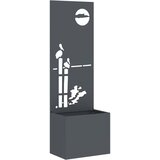  Privatnost u vrtu Rezbarija Antracit 50 x 32 x 150 cm | shoptok.hr