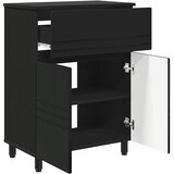  Toaletna jedinica Crna 60 x 35 x 80 cm Konstruirano drvo | Eponuda.ba