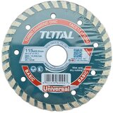 Total alati Univerzalna turbo dijamantska rezna ploča 115mm Cene
