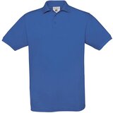  MAJICA KRATKI RUKAVI B&C SAFRAN POLO 180G ZAGREBAČKO PLAVA 3XL | shoptok.hr