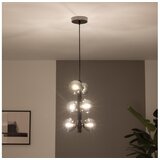  Brilagi - LED luster na sajli MILLA 6xG9/3W/230V crni hrom/dimljeno | Eponuda.com
