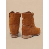 Resti Brown ankle boots a'la cowboy boots on an indoor wedge Jelluma - Footwear | ePonuda.com