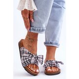 Boto Women's Slides With Bow On The Platform Gray Vero | Shoptok.si