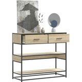  Konzolni stol boja hrasta sonome 90x35x80 cm konstruirano drvo | shoptok.hr