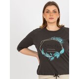 RELEVANCE Blouse-RV-BZ-8458.01P-dark khaki | Shoptok.si