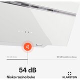 Klarstein Alina kuhinjska napa, 80 cm, 600 m³/h, Tiha, EEK A | shoptok.hr
