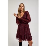 Marisse Black Dress With Puff Sleeves And A V-Neck | Eponuda.ba