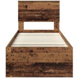  Okvir za krevet Staro drvo 75 x 190 cm Čvrsto borovo drvo | shoptok.hr