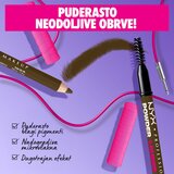 NYX Professional Makeup powder Louder olovka za obrve 02 taupe | ePonuda.com