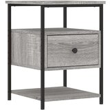 vidaXL Nočna omarica 2 kosa siva sonoma 40x42x56 cm inženirski les | Shoptok.si