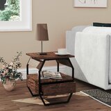 MID.YOU Nočna Omarica Aulari S, Barva Hrasta, Črna | Shoptok.si