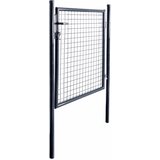  Vrtna vrata od mrežastog čelika 100x100 cm, siva | shoptok.hr