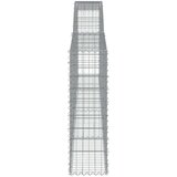  Lučne gabionske košare 15kom 400x30x100/120cm pocinčano željezo | shoptok.hr