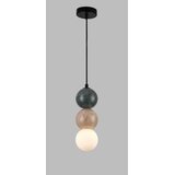  MAXLIGHT P0665 - Luster na sajli ALICE 1xG9/7W/230V prečnik 10 cm crna | Eponuda.com