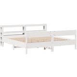 vidaXL Okvir kreveta bez madraca bijeli 180x200 cm od masivne borovine | shoptok.hr