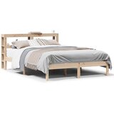 vidaXL Posteljni okvir brez vzmetnice 140x200 cm trdna borovina | Shoptok.si
