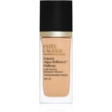 Estée Lauder Futurist Aqua Brilliance™ Makeup SPF 20 vlažilni tekoči puder odtenek 1W0 Warm Porcelain 30 ml | Shoptok.si