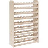  Stalak za vino 72,5 x 25 x 111,5 cm od masivne borovine | shoptok.hr