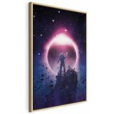  Slika - Close Meeting (1 Part) Vertical 60x90 U prirodnom drvenom okviru | shoptok.hr