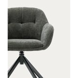 Kave Home Temno zelen jedilni stol Dorina – | Shoptok.si