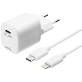 Deltaco Kućni Punjač 20 W s USB-C PD i USB-C na Lightning Kabelom 1m - Bijeli Cijene