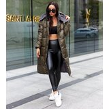 Gemre Green jacket with a detachable hood Lucas Cene