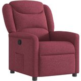  Naslonjač od tkanine crvena boja vina | shoptok.hr
