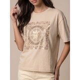 Sinsay Pamučna majica u boho stilu | shoptok.hr