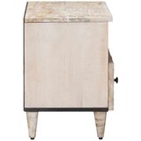 TV ormar s pohranom Bijelo 70 x 33 5 x 46 cm Čvrsto drvo manga - Bijelo | shoptok.hr