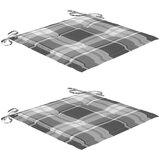  Sklopive vrtne stolice s jastucima 2 kom od bambusa | shoptok.hr