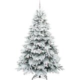  Umjetno božićno drvce s stalakom Bijelo 240 cm PE i PVC | shoptok.hr