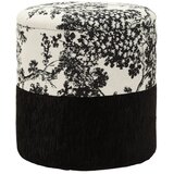 Mauro Ferretti Črno-bel tabure Oriental Style – | Shoptok.si
