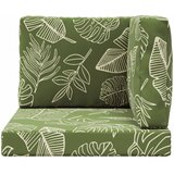  Jastuk za vanjsku sofU 3 pcs Dizajn lista Poliester | Eponuda.com