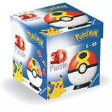 Ravensburger 3D Puzzle Poke Ball - 54 Dijelova | shoptok.hr