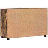  Kreveta s policom FLORIN Dimljeni hrast 88,5 x 30,5 x 55,5 cm | shoptok.hr