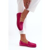 S. BARSKI Pink Women's Suede Moccasins S.Barski LR755 | shoptok.hr