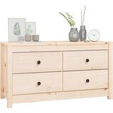  Stranska omarica 100x40x54 cm trdna borovina, (20653548) | Shoptok.si