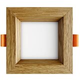  APLED - LED za spušteni plafon SQUARE WOODLINE LED/3W/230V 4000K 9x9 cm masivni hrast | Eponuda.com
