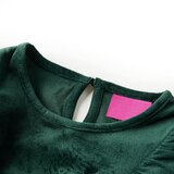  Dječja bluza s volanima tamnozelena 140 | shoptok.hr