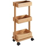 Wenko 24390100 - Regal TORTONA 18x71,5 cm braon/crna | Eponuda.com