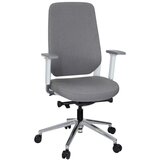 MID.YOU Pisarniški Stol Chiaro T4 White, Siva | Shoptok.si